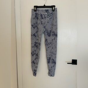 Women’s Tie-Dye Leggings - Blue